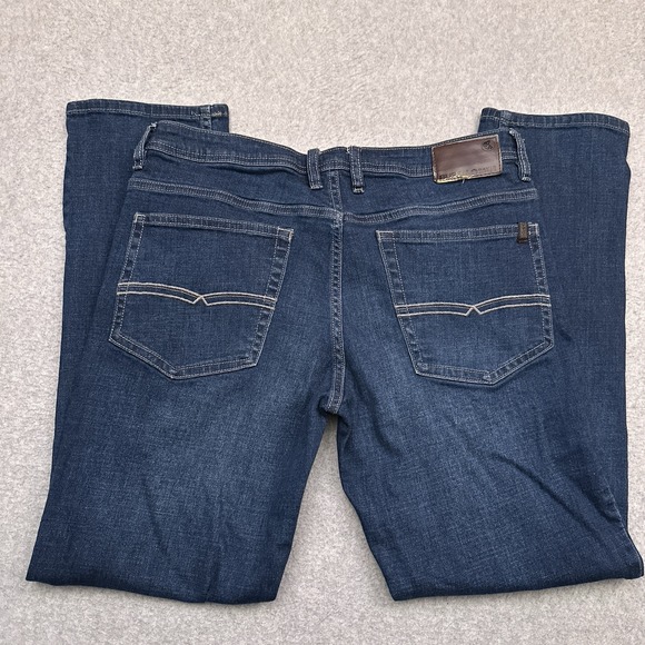 Buffalo David‎ Bitton Jeans Men's 34x31 Blue Jackson Straight Stretch Denim - Picture 9 of 11